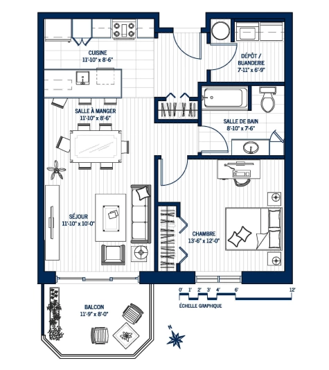Plan Appartement 308