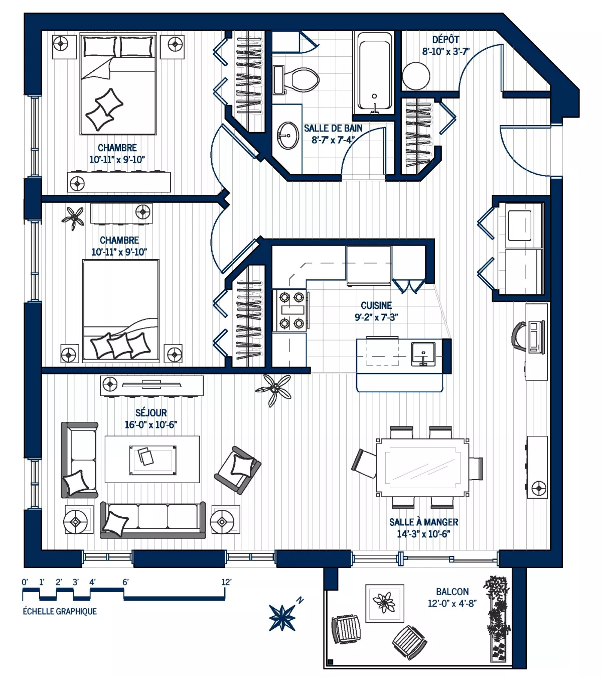 Plan Appartement 201
