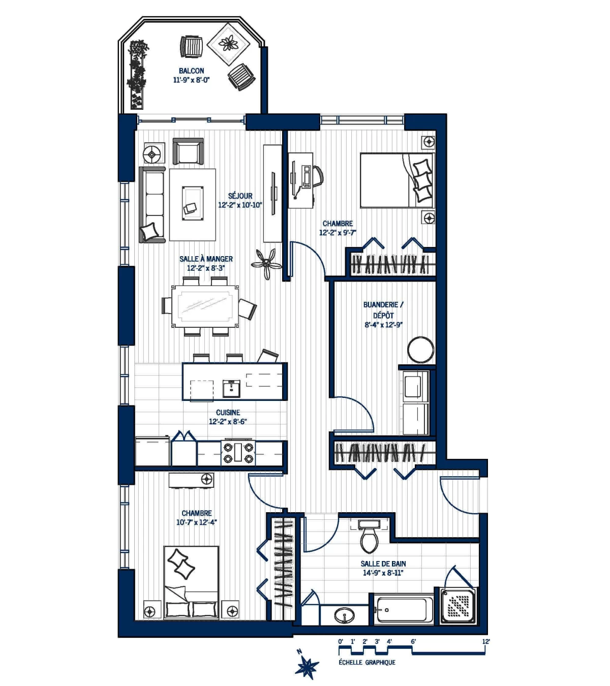 Plan Appartement 101