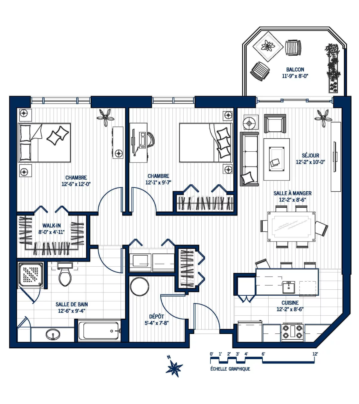 Plan Appartement 104