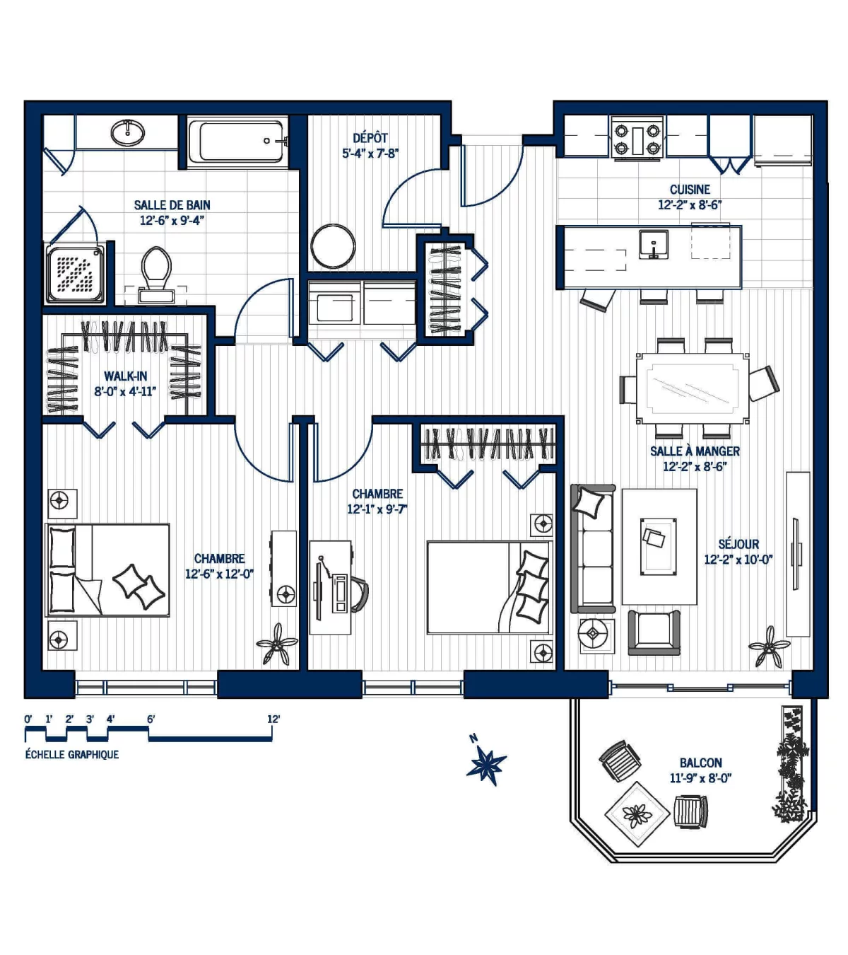 Plan Appartement 407