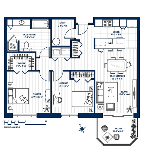 Plan Appartement 507
