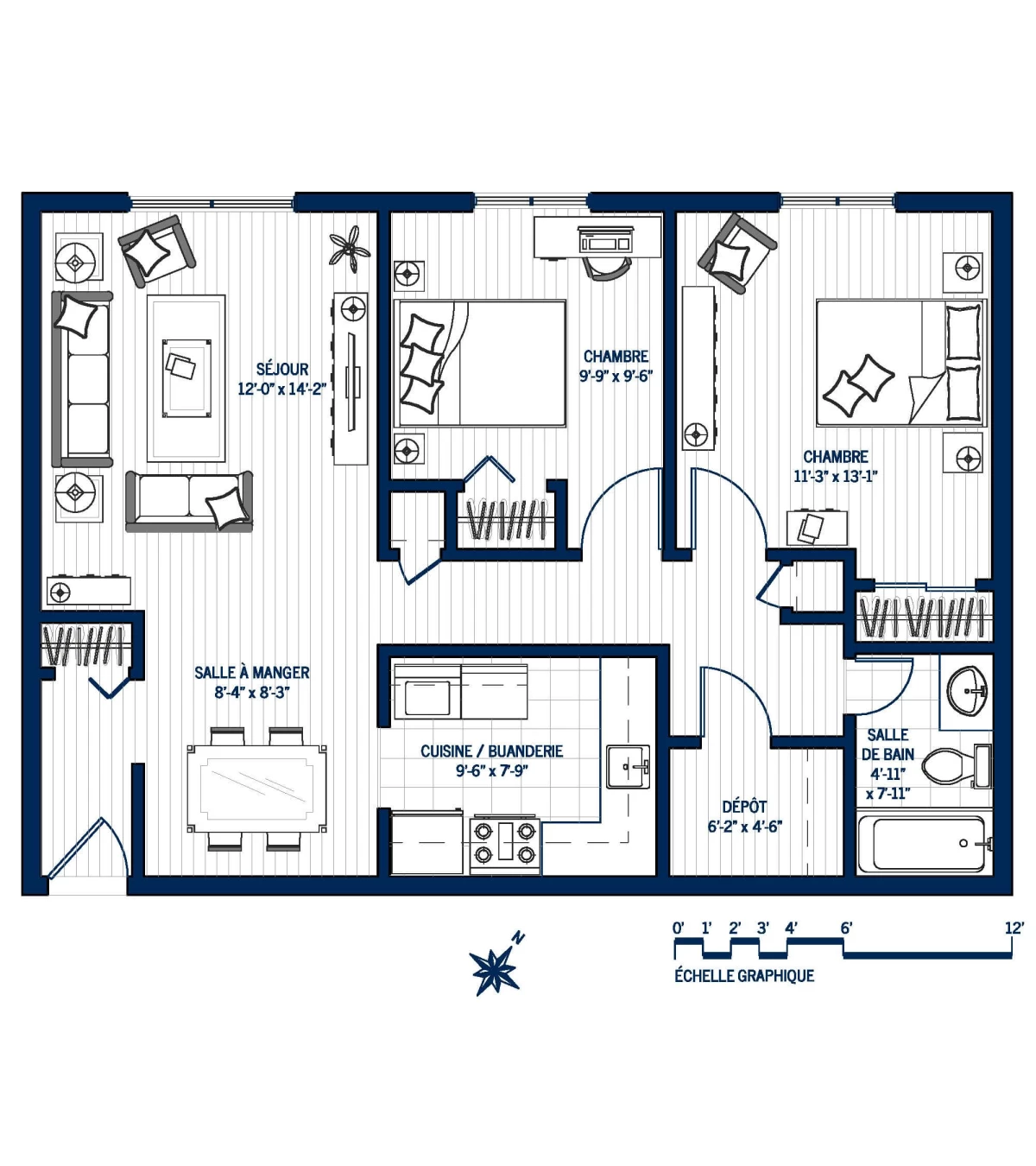 Plan Appartement 5