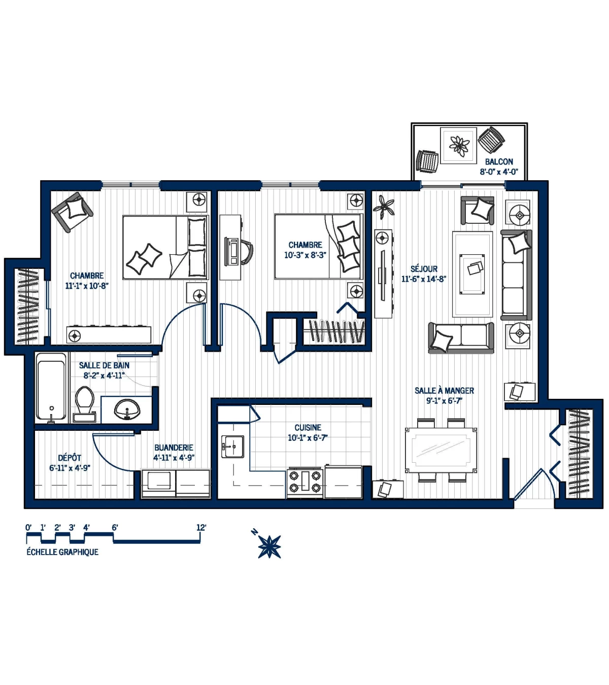 Plan Appartement 217