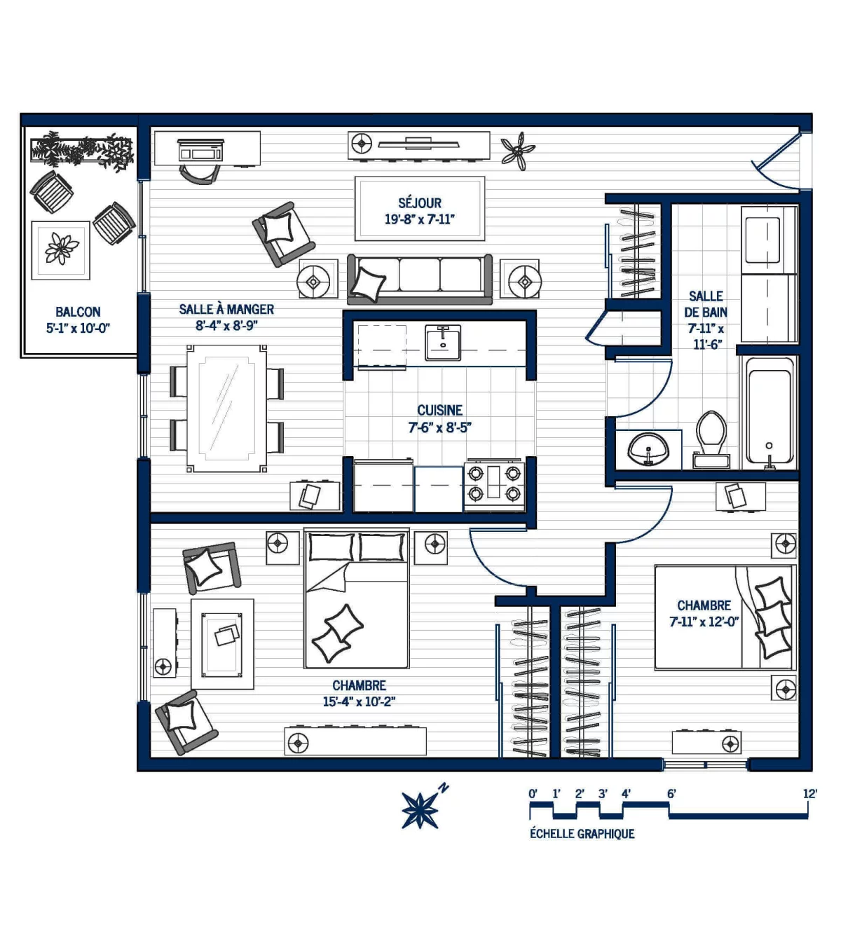 Plan Appartement 308
