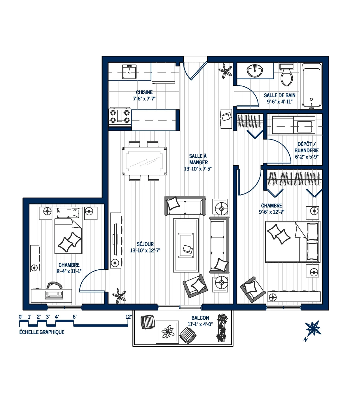 Plan Appartement 412