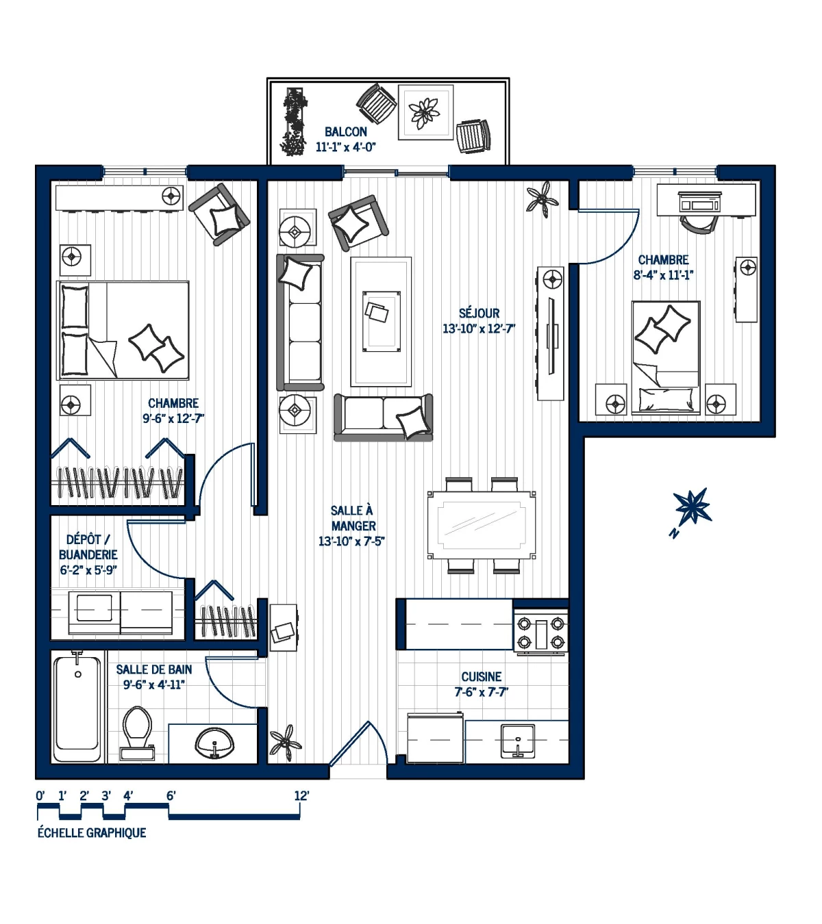 Plan Appartement 418