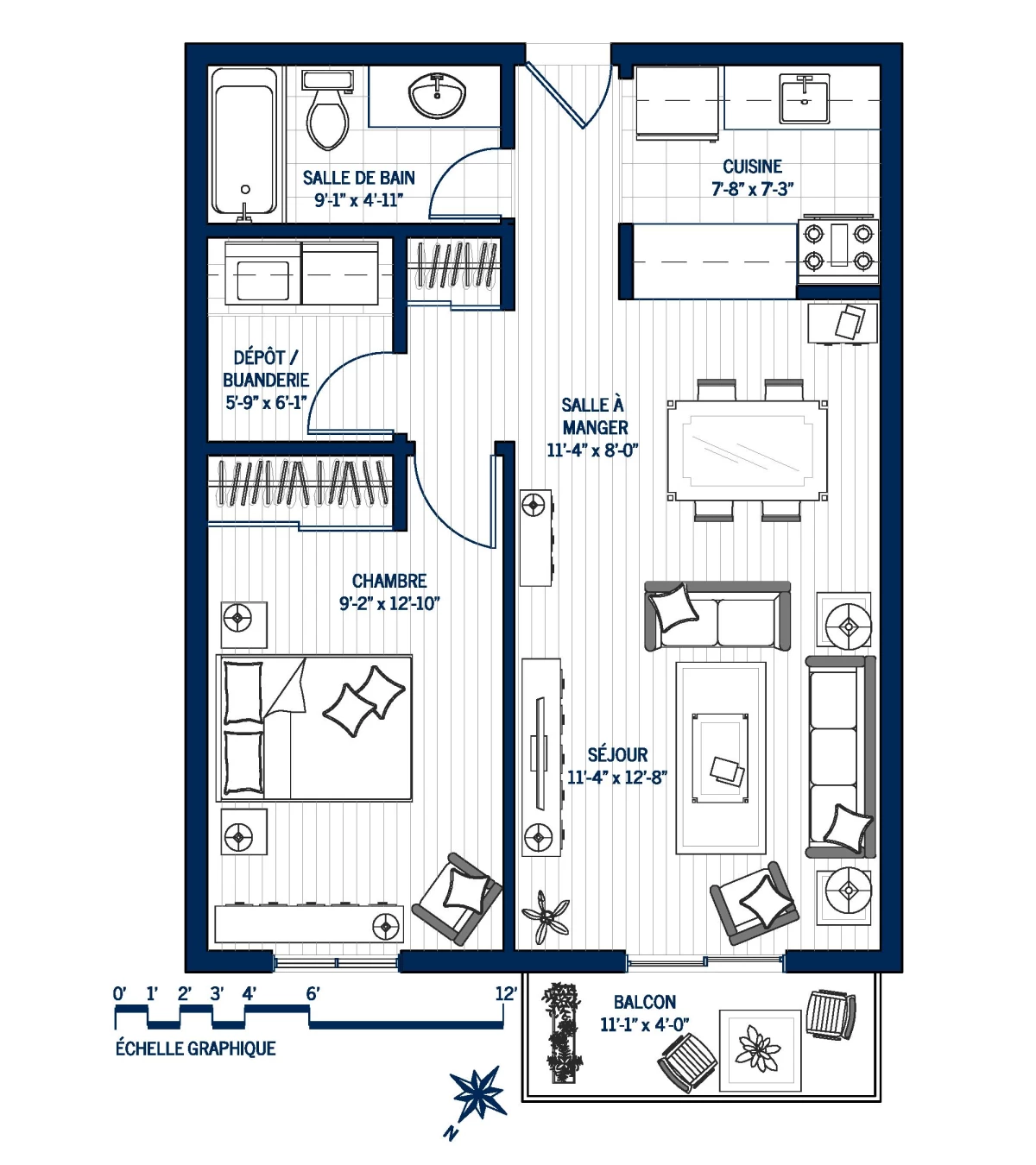 Plan Appartement 206