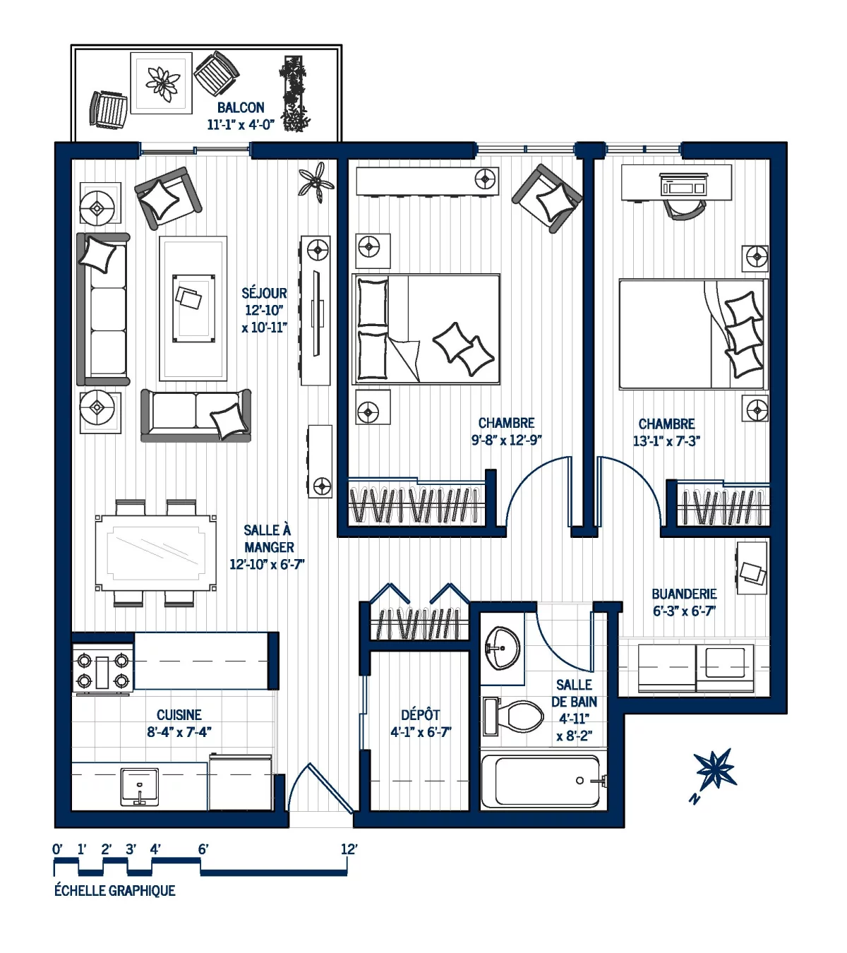 Plan Appartement 416