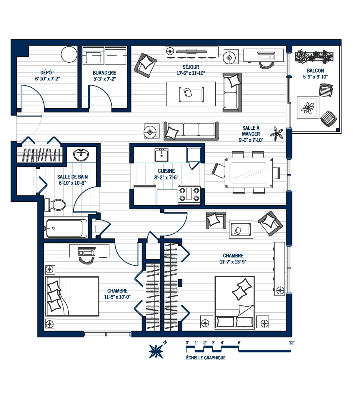 Plan Appartement 106