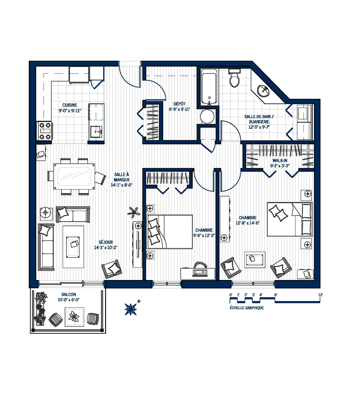 Plan Appartement 205