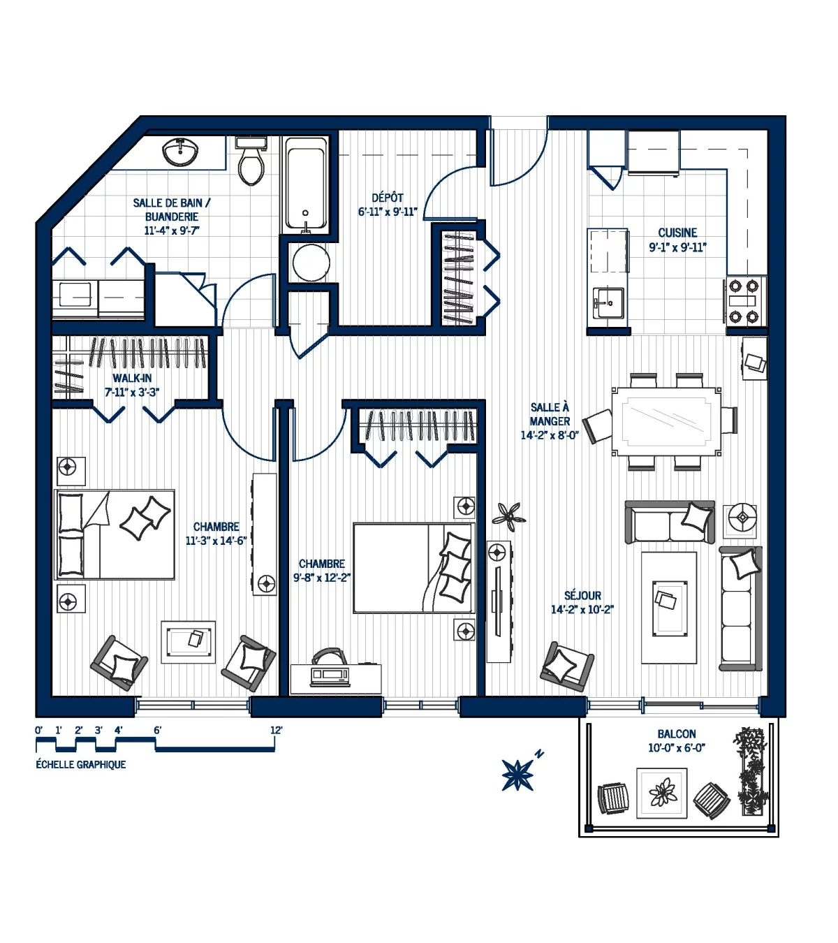 Plan Appartement 306