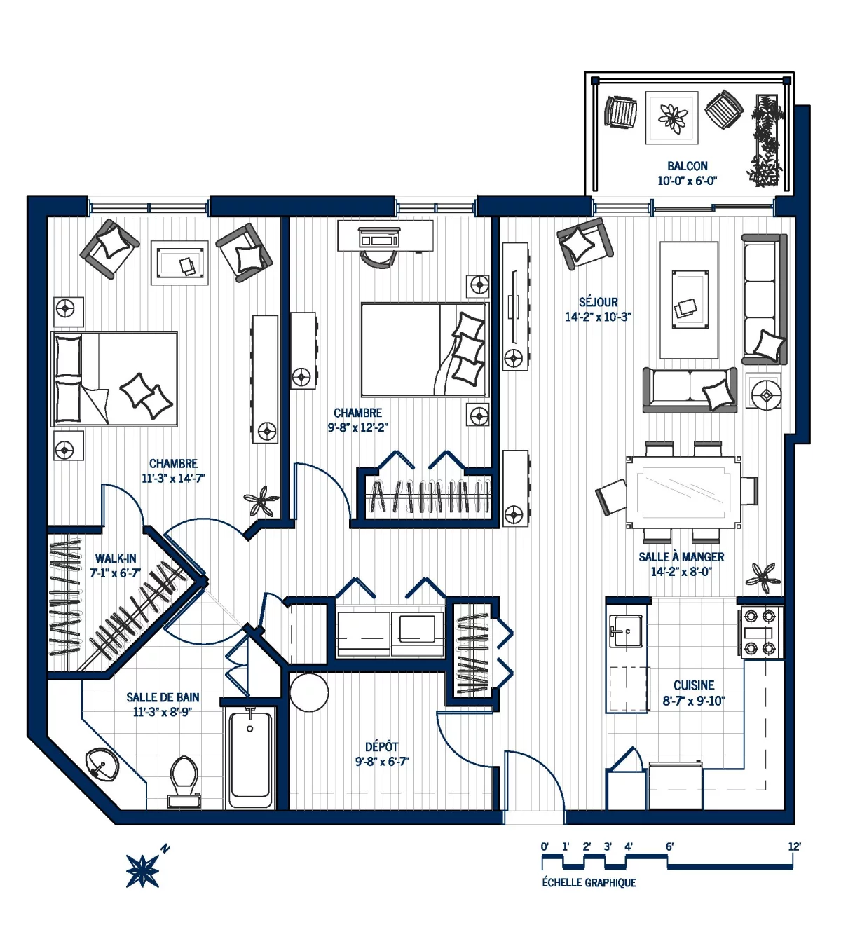 Plan Appartement 409