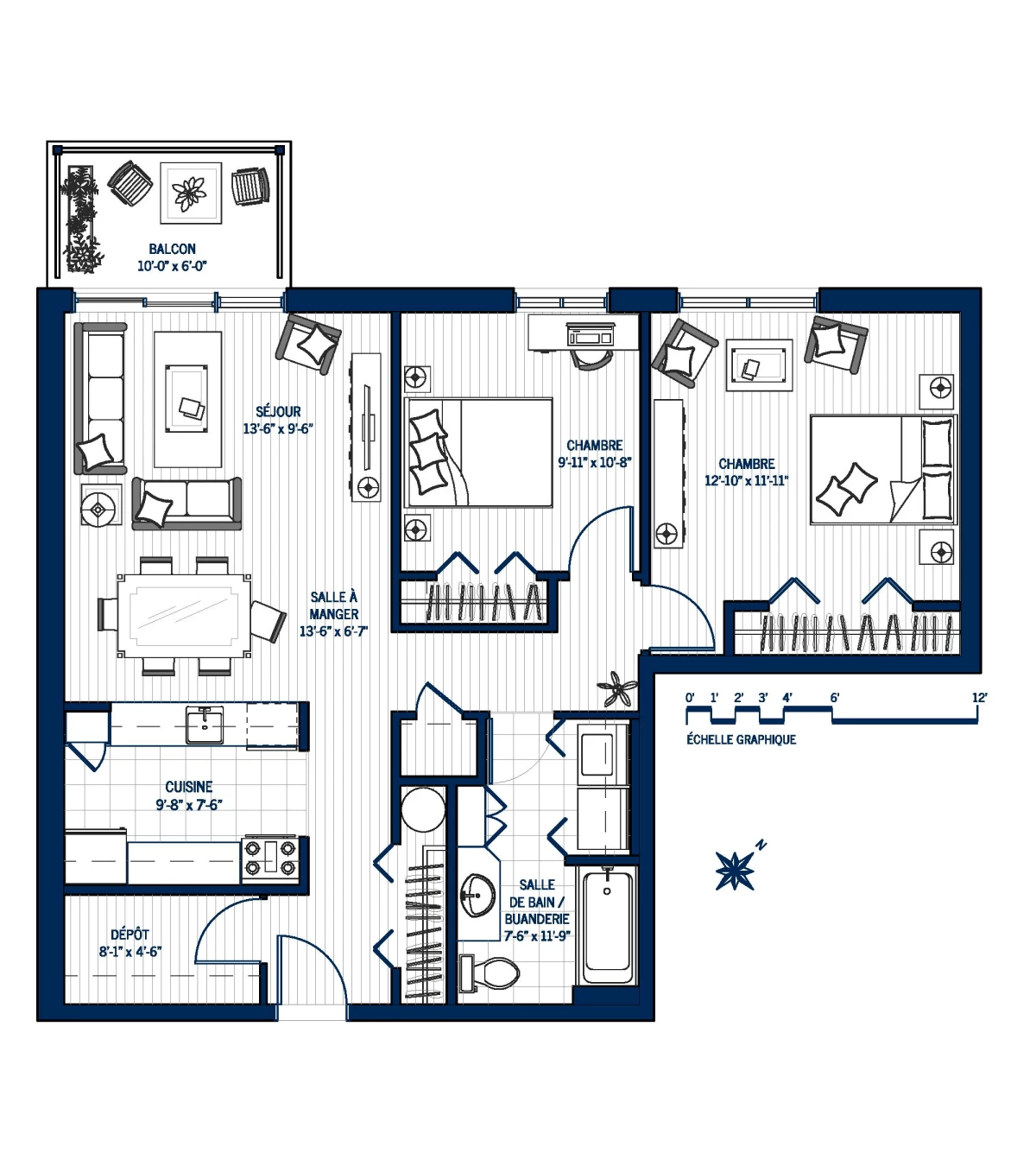Plan Appartement 210