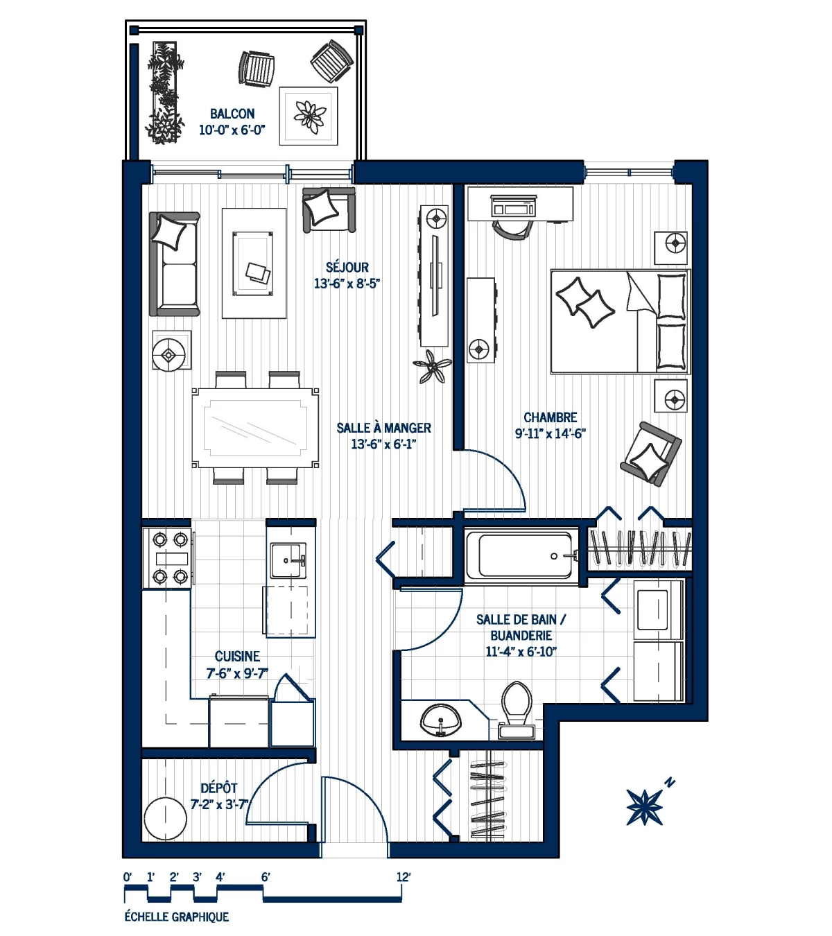 Plan Appartement 110