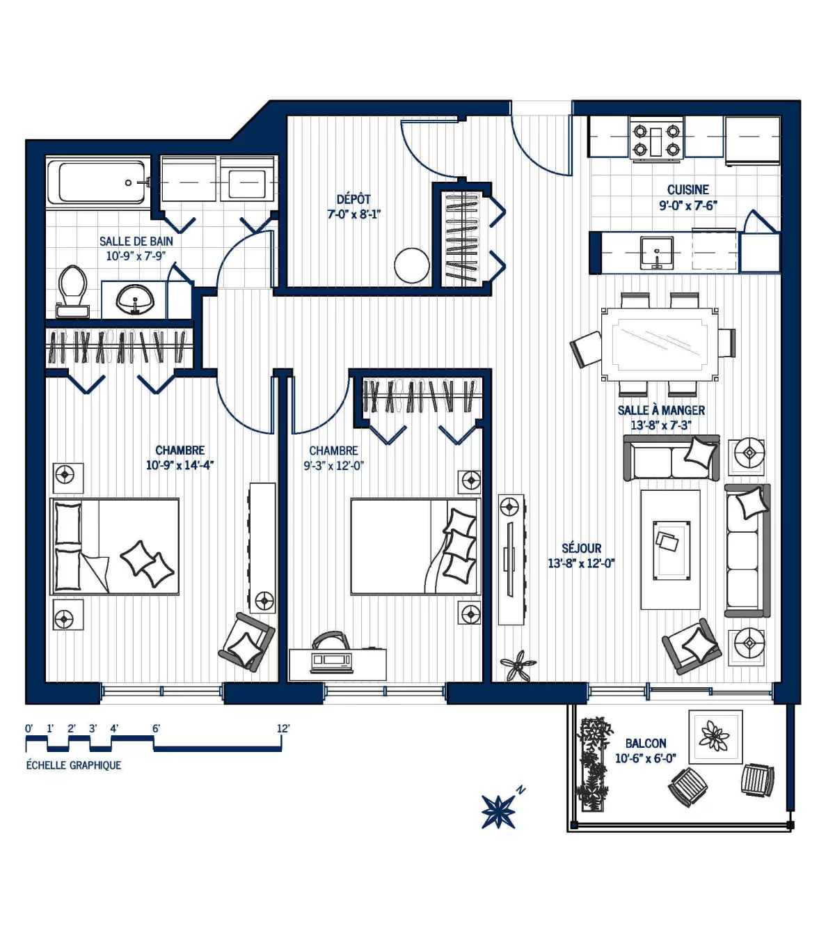 Plan Appartement 112