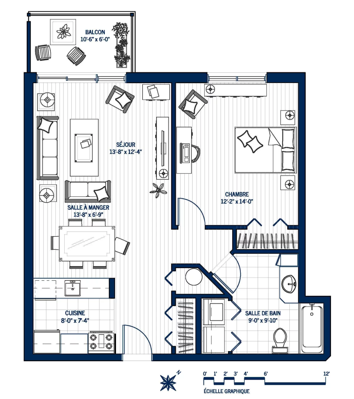Plan Appartement 108