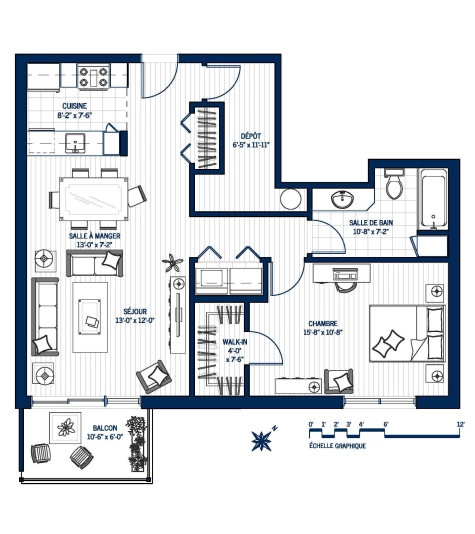 Plan Appartement 401