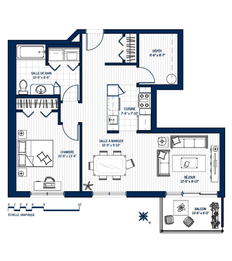 Plan Appartement 213