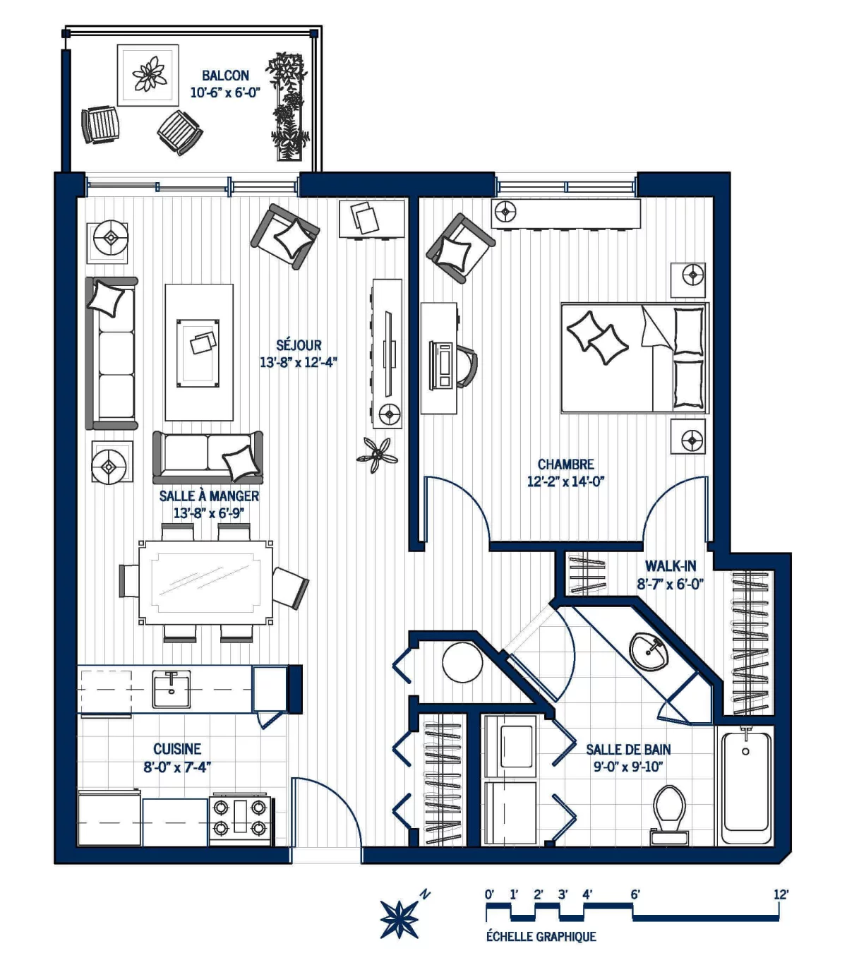 Plan Appartement 408