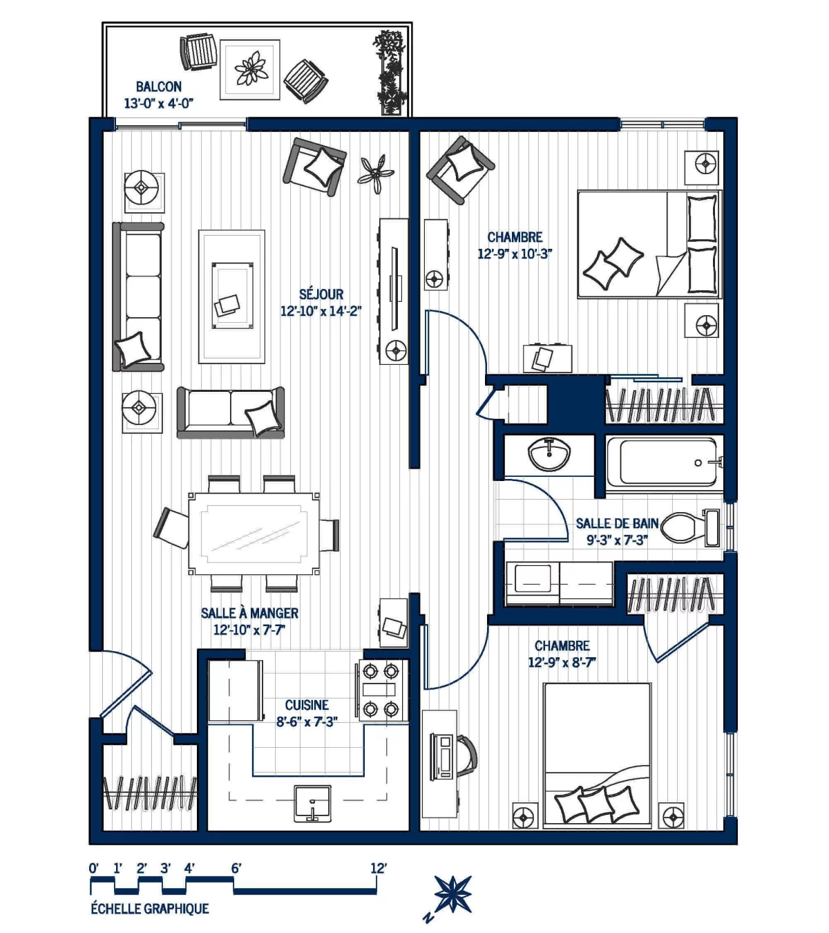 Plan Appartement 103