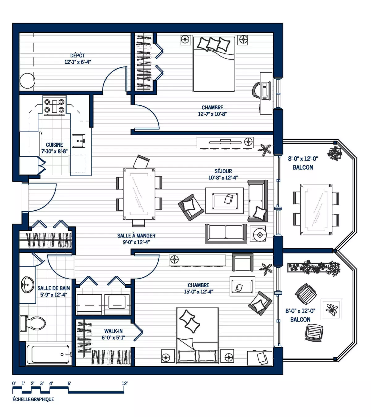 Plan Appartement 307