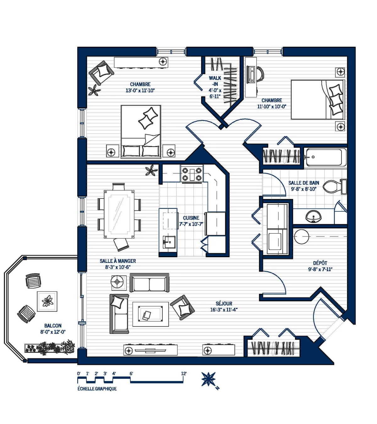 Plan Appartement 203