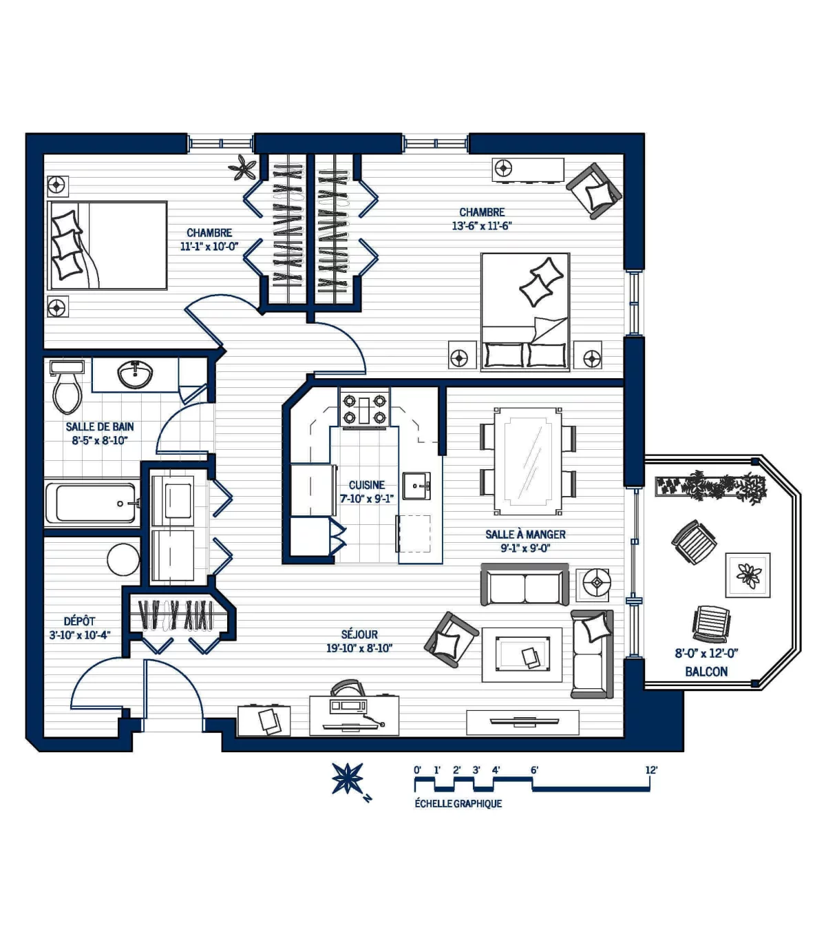 Appartement 204 | Les Boisés De La Colline - Appartements à ...