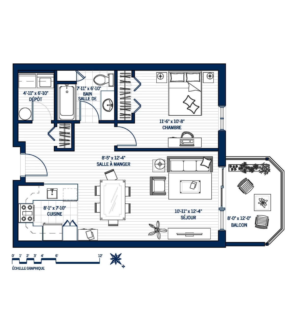 Plan Appartement 207