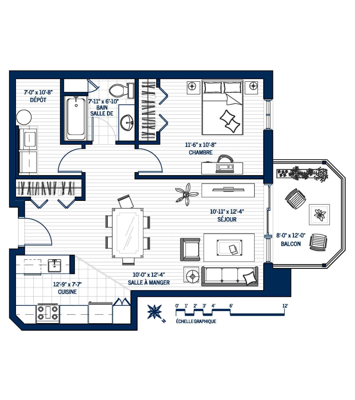 Plan Appartement 209