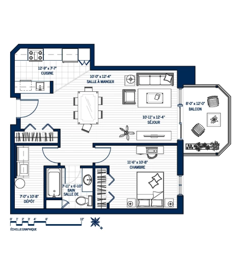 Plan Appartement 305