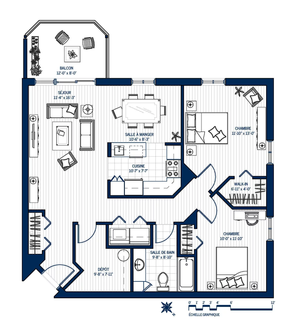 Plan Appartement 103