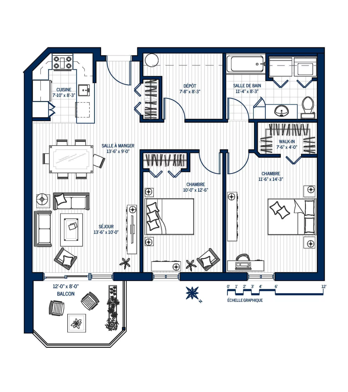 Plan Appartement 406