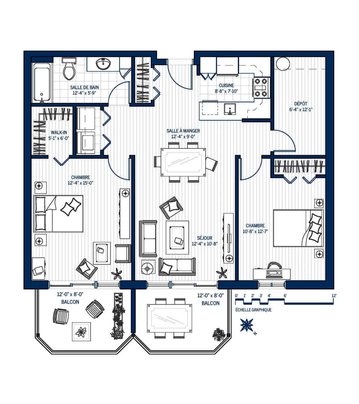 Plan Appartement 407