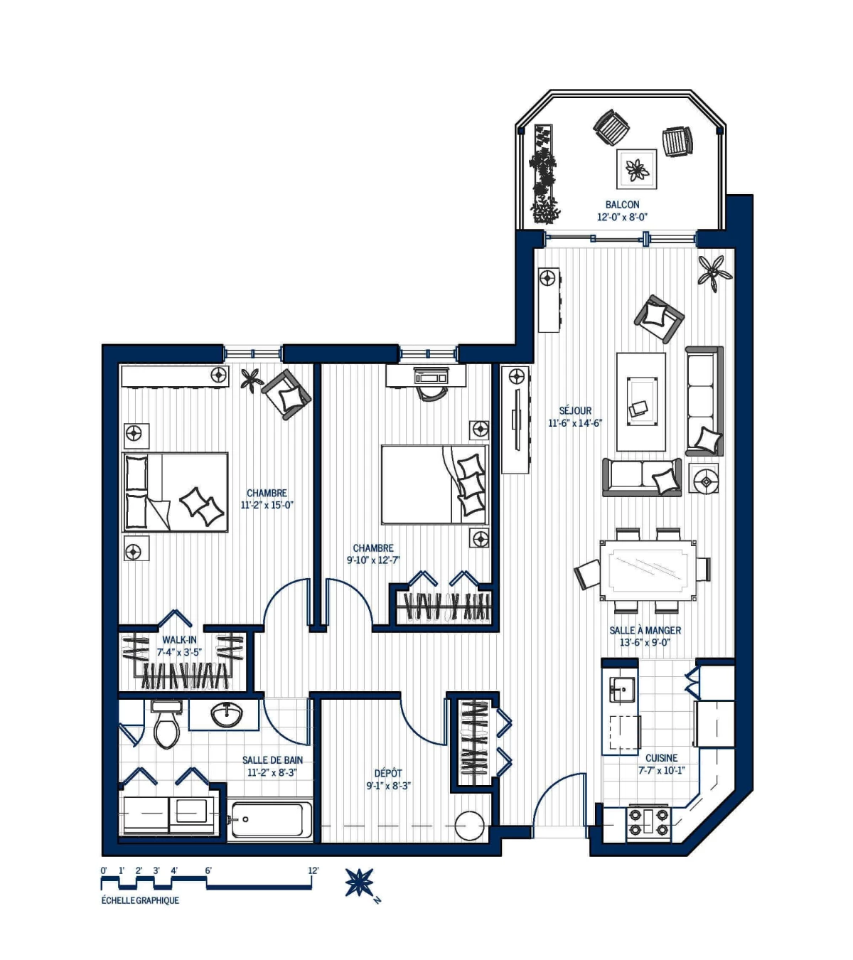 Plan Appartement 313