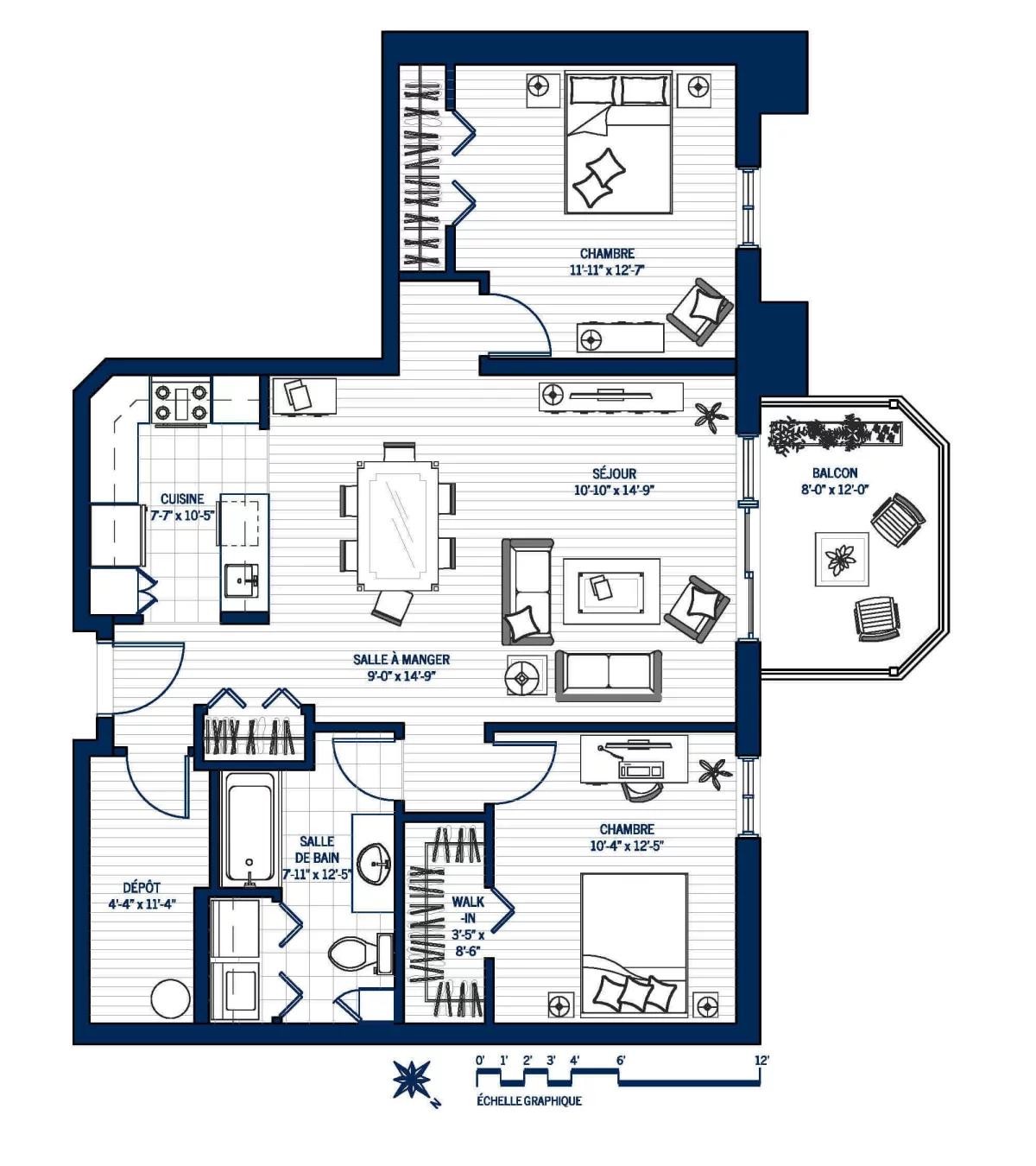 Plan Appartement 301