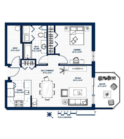Plan Appartement 302