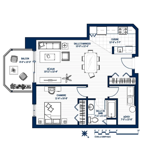 Plan Appartement 209