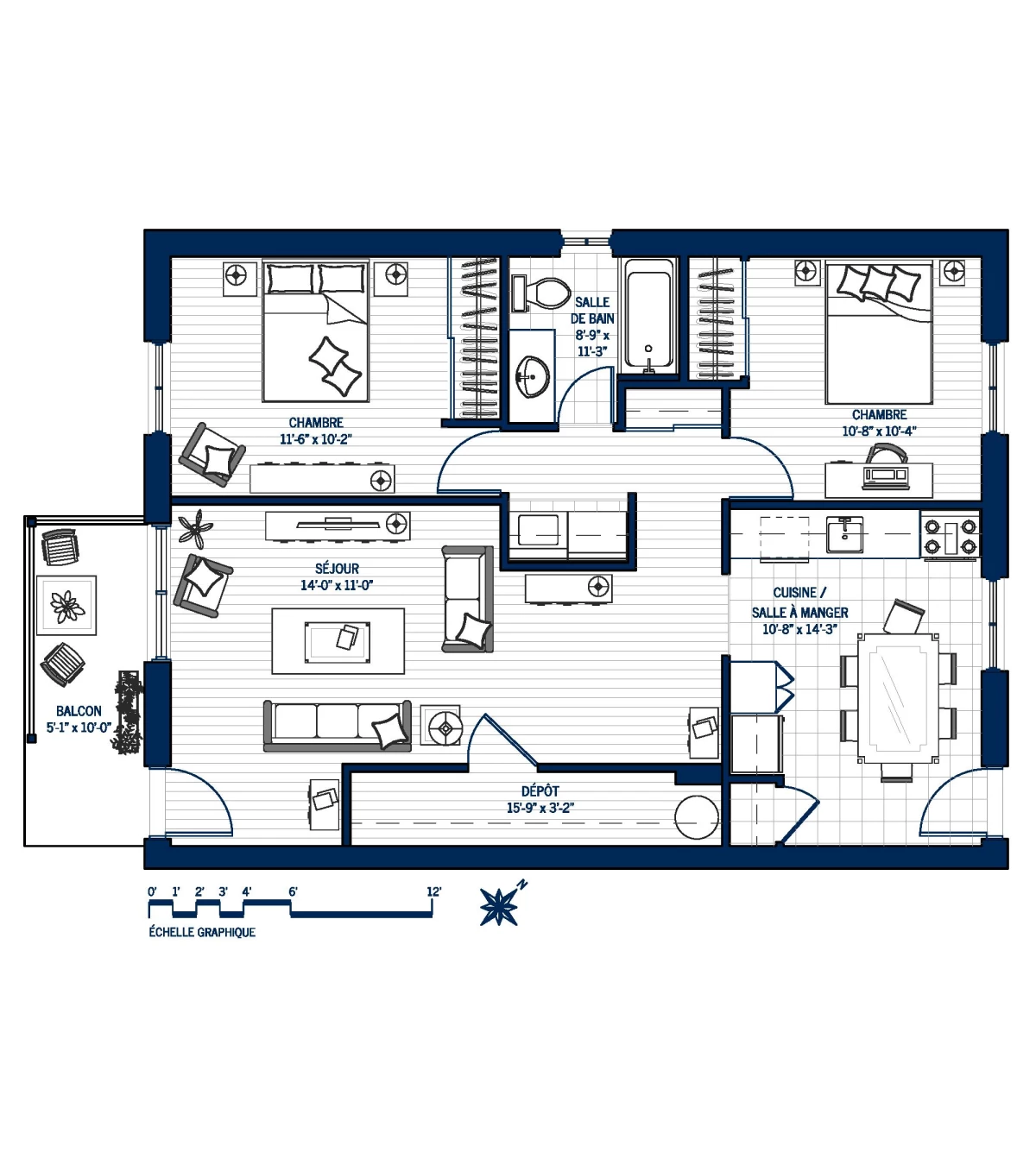 Plan Appartement 11
