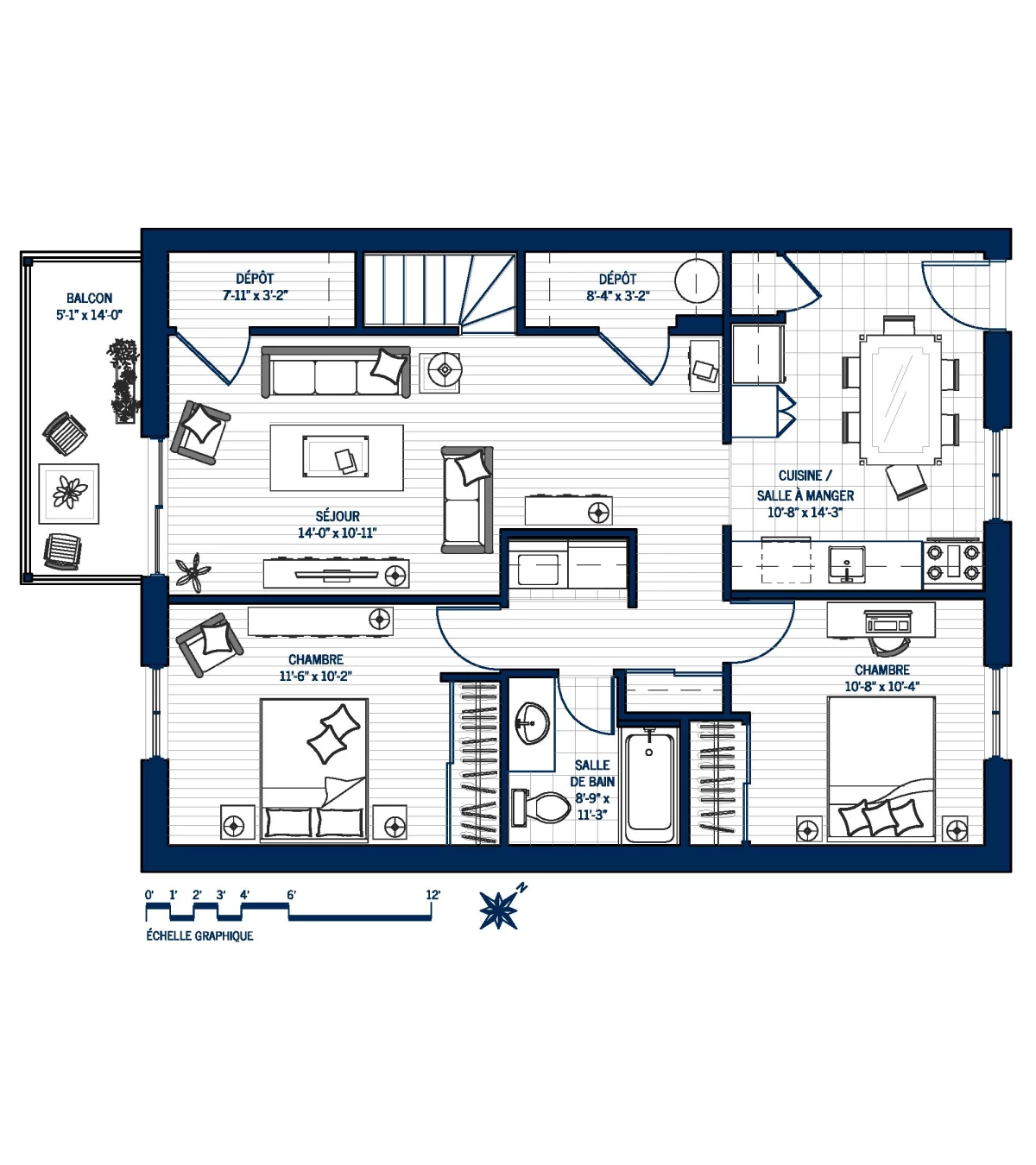 Plan Appartement 21