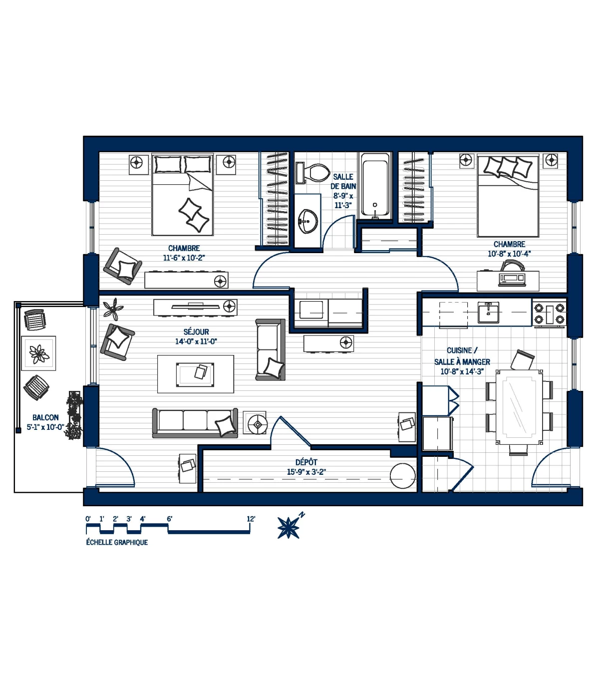 Plan Appartement 23