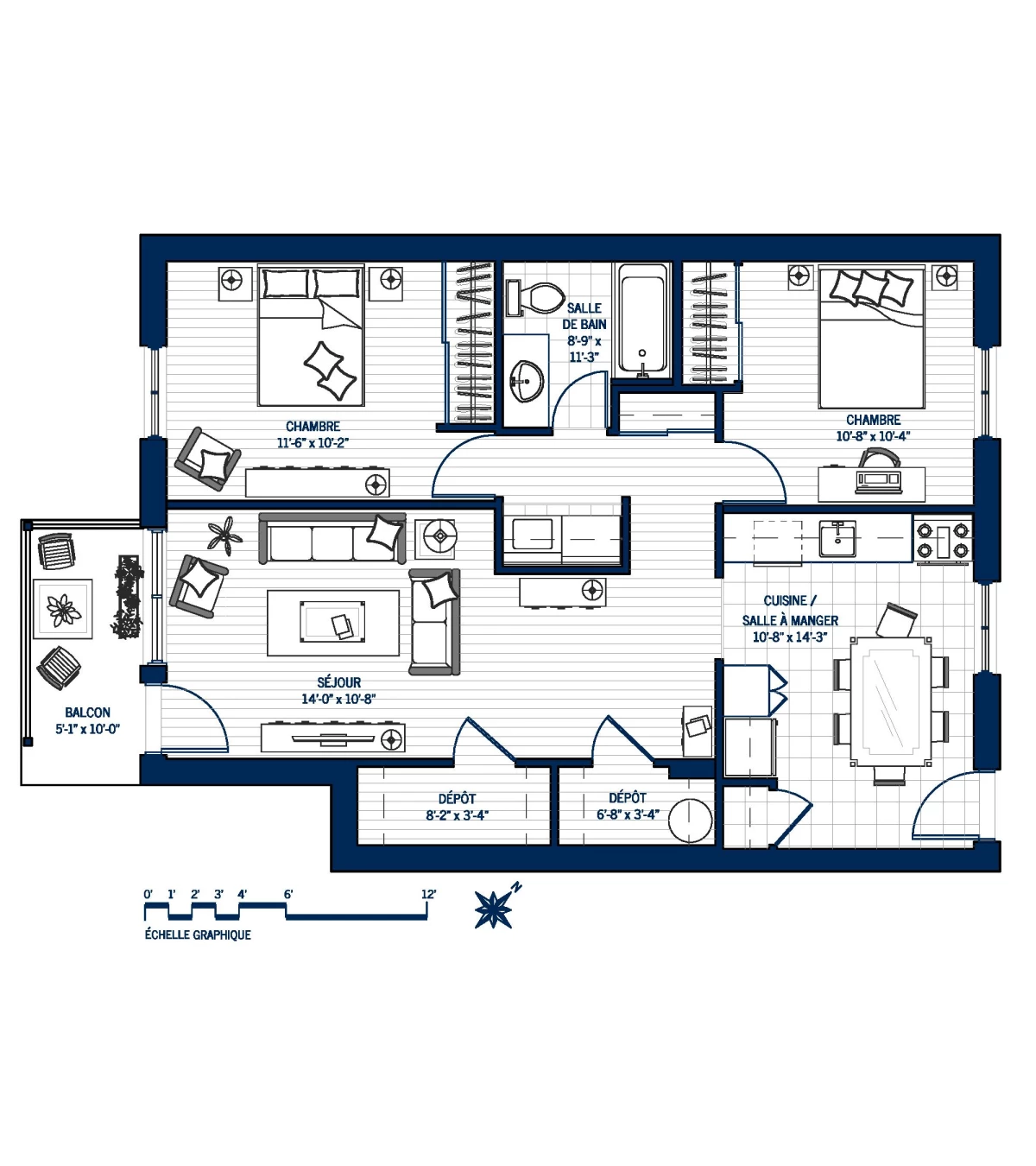 Plan Appartement 25