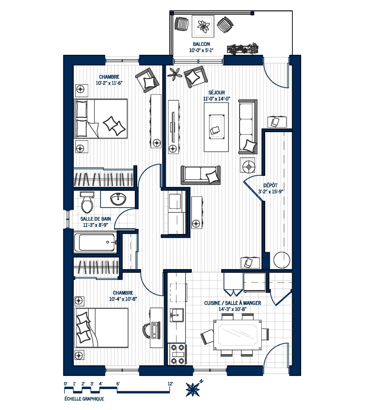 Plan Appartement 8