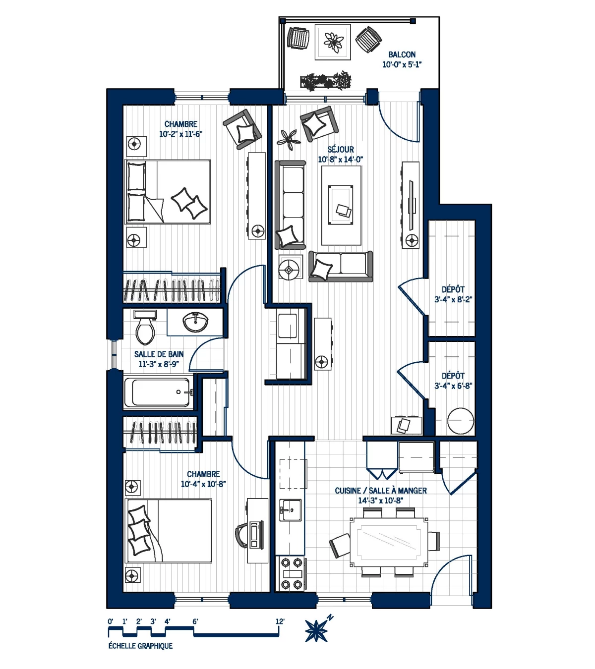 Plan Appartement 10