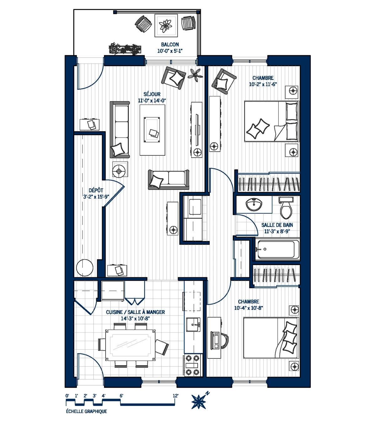 Plan Appartement 26