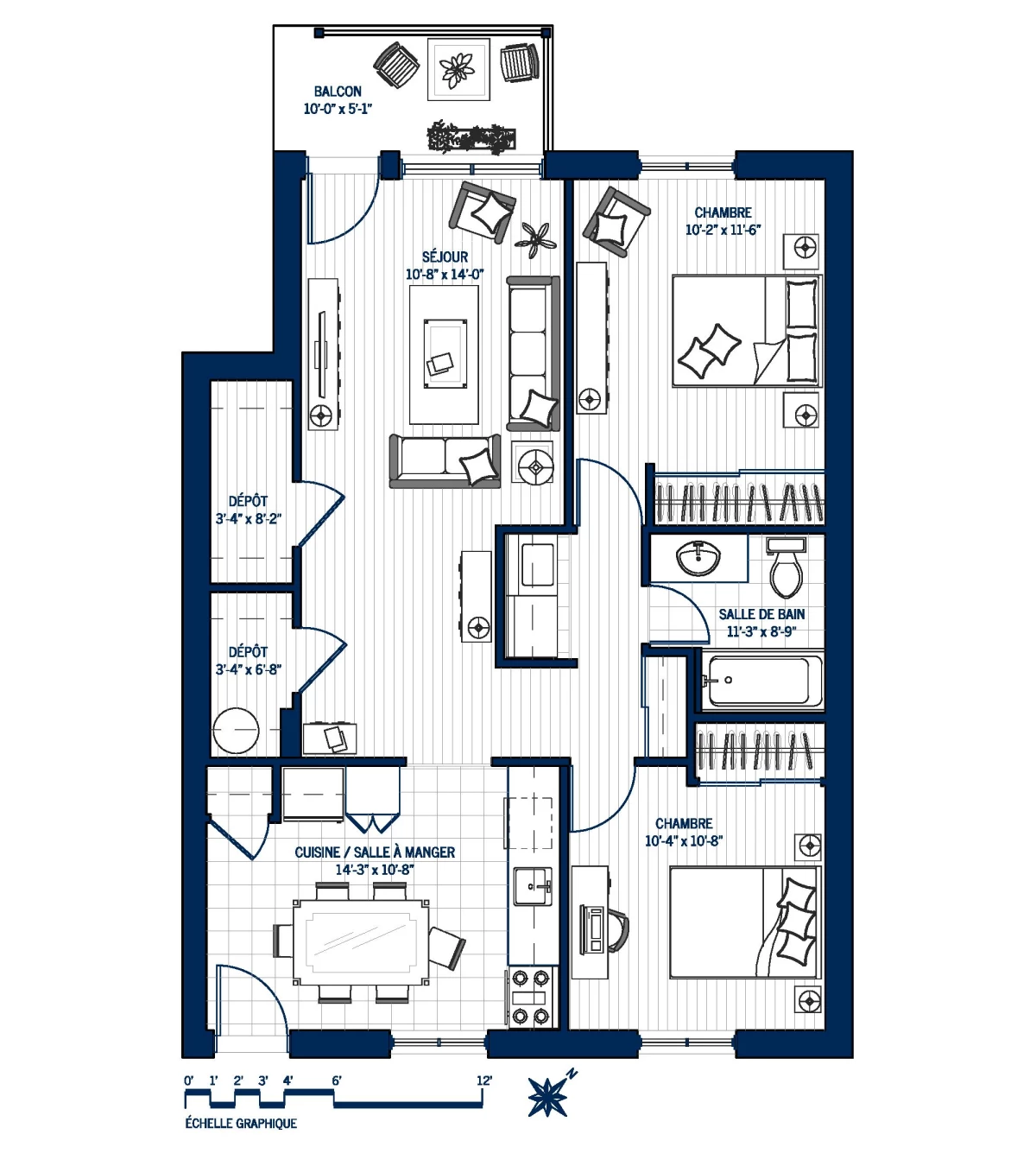 Plan Appartement 28