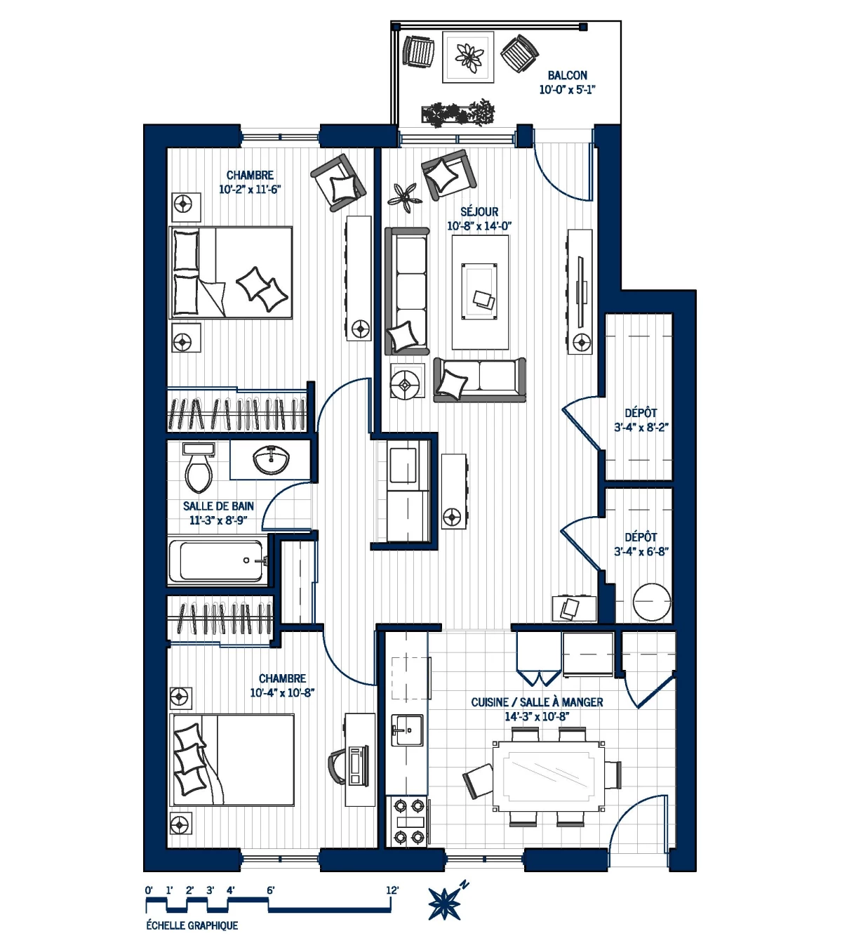Plan Appartement 22