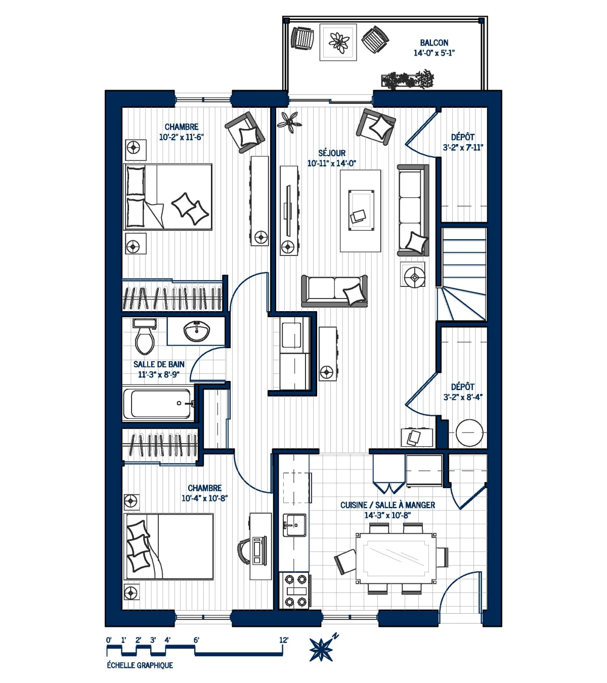 Plan Appartement 24
