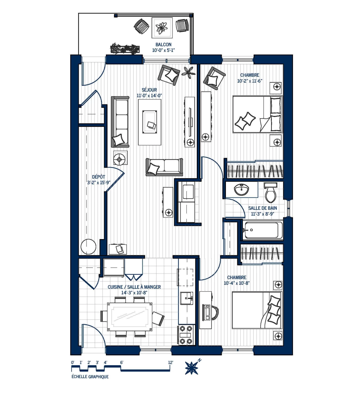 Plan Appartement 38