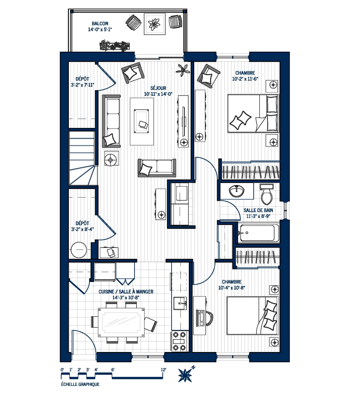 Plan Appartement 42